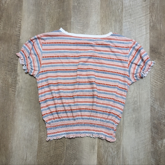 Lucky Brand Elastic Stretch Hemline Top - Picture 4 of 8